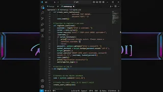 Python - Auth System SQLite3 Login Registration App