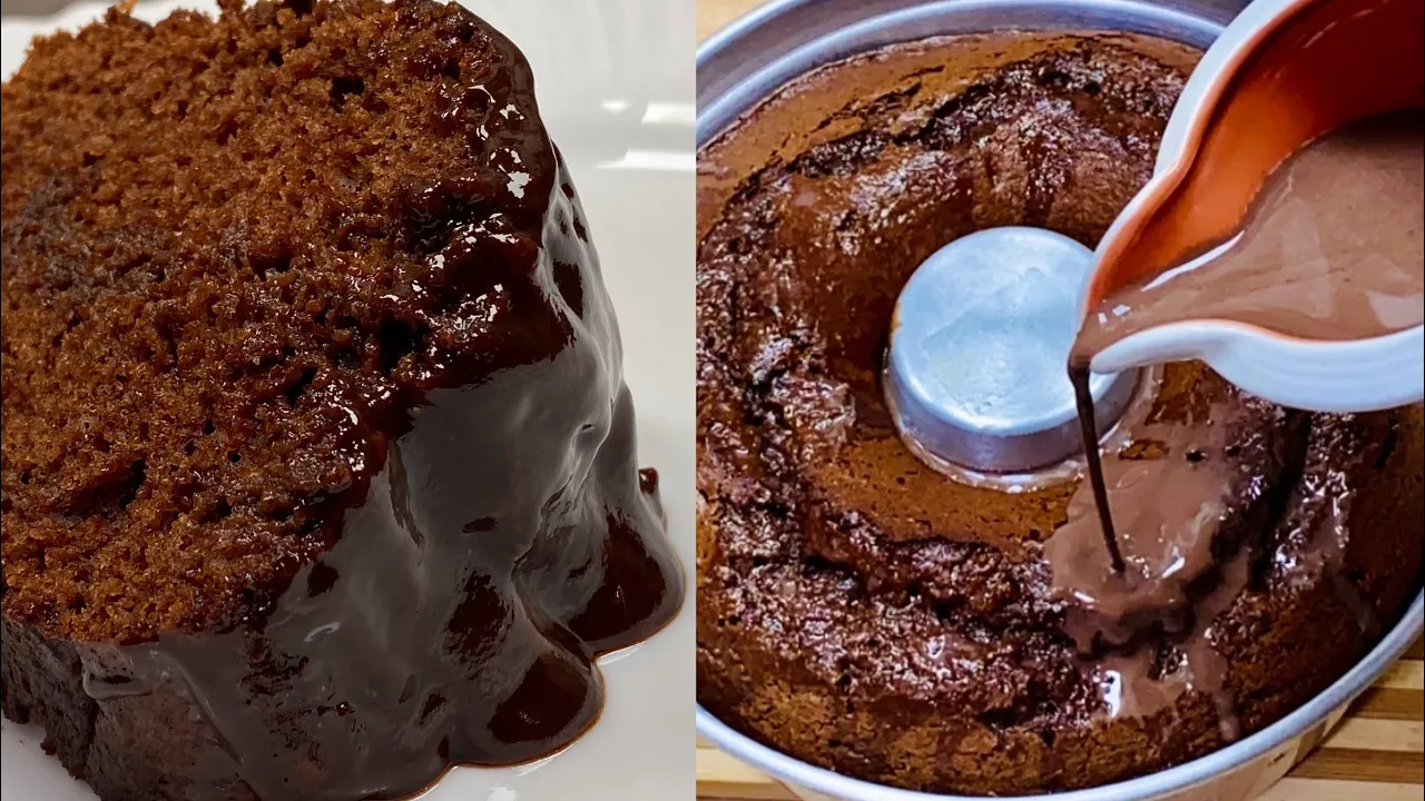BOLO DE CHOCOLATE DE LIQUIDIFICADOR com CozinhandoComNane :)
