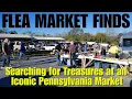 Searching the Adamstown Renninger s Antique Market for treasures 2025 Pennsylvania