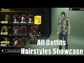 Yakuza Kiwami 3 Dark Ties - All Outfits Hairstyles Showcase
