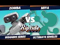 Download Lagu Riptide 2025 TOP 8 - Zomba (ROB) Vs. Miya (Game \u0026 Watch) Smash Ultimate - SSBU