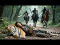 2025 Action Movie:Drunk Beggar Hunted… But a Tiger Turns the Tide! #hollywood