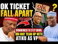 Obi - Kwankwaso Ticket falls apart Kwankwaso to step down Obi may team up with Atiku as VP