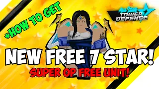 New FREE 7 STAR Princess Appala does INSANE DAMAGE All Star Tower Defense