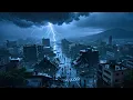 Download Lagu Tragisch! Regen, wind, onweer en bliksem sloegen opnieuw toe. Wegen in Indonesië tijdens hevige