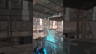 The floor preparation #welding #aluminiumfabrication #performanceboats #boatbuild #construction