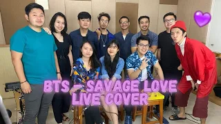 Download BTS (방탄소년단) - SAVAGE LOVE Live Cover by JEANETH x JW x JAMES MP3