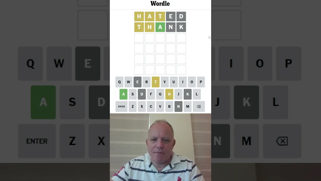 Wordle in a Minute - 13th August 2023