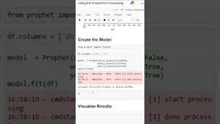 Forecasting with Facebook Prophet Time Series Model