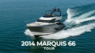 Tour a 2014 Marquis Sport Yacht 66 | St. Pete Boat Show 2025