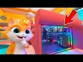 Building a SECRET HIDDEN SOFA BASE I Am Cat VR