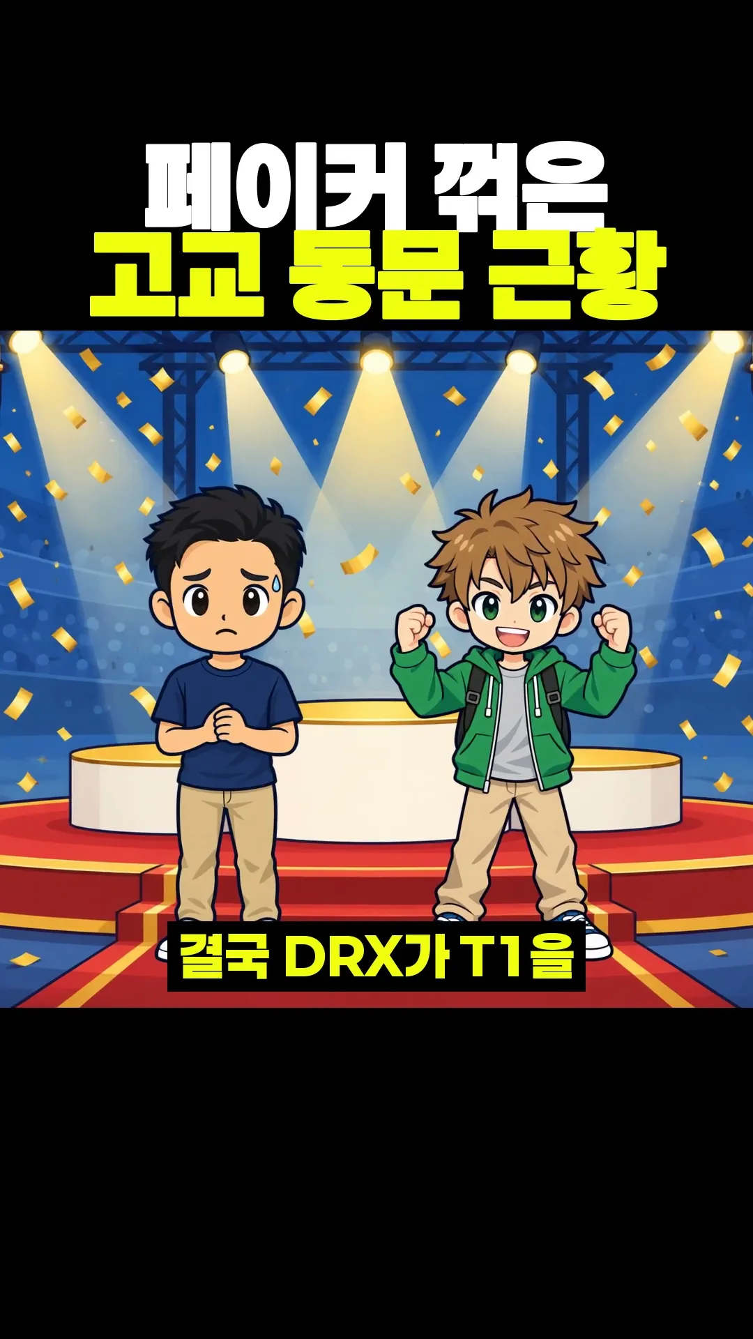 페이커 꺾은 고교 동문 근황 #shorts