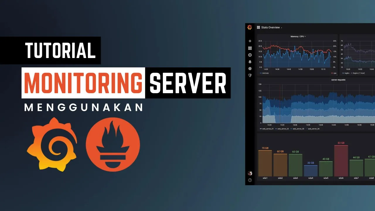 TUTORIAL Monitoring Server Menggunakan Grafana dan Prometheus