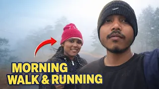 Morning में running | My First Small Vlog