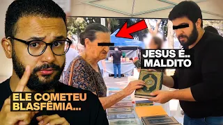 MUÇULMANO TENTOU ENGANAR UMA SENHORA EVANGÉLICA...