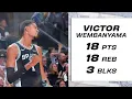 Victor Wembanyama scoort DOUBLE-DOUBLE in winst tegen Pelicans!