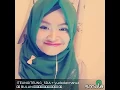 bulan di atas awan