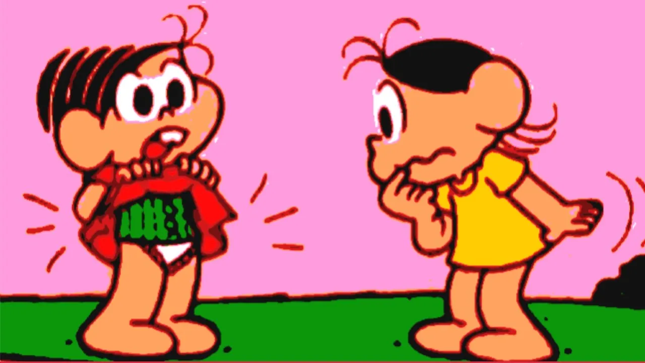 O SEGREDO DO EMAGRECIMENTO DA MÔNICA - QUADRINHOS DA TURMA DA MÔNICA