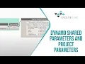 Dynamo Shared Parameters and Project Parameters - Way Faster Wednesday