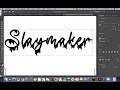 Uniting text vectors in Illustrator