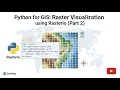 Python for GIS Raster Visualization using Rasterio Part 2