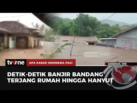 17 Rumah Hanyut Akibat Banjir Bandang di Sumbawa