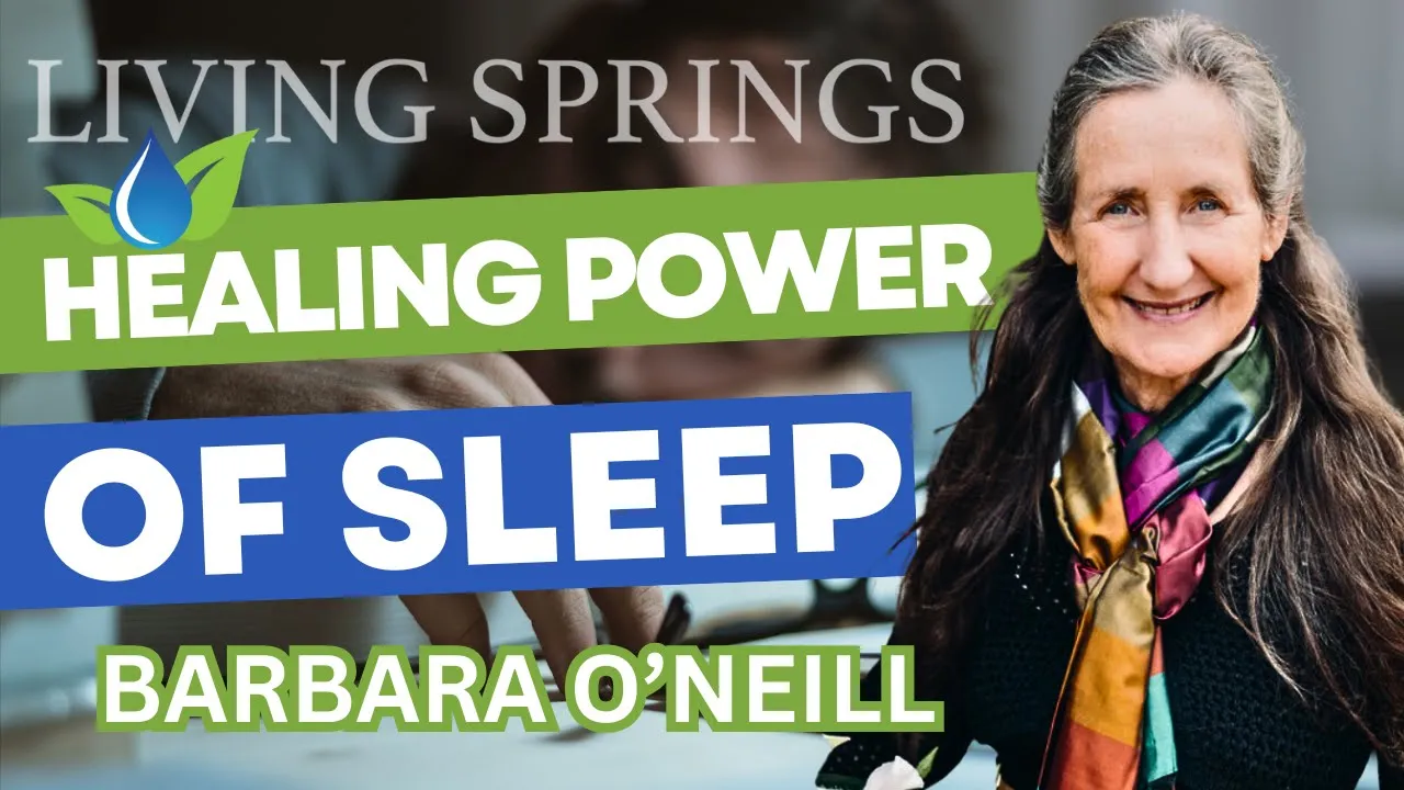 Barbara O'Neill: The Importance & Benefits of Sleep | Natural Remedies | Living Springs Retreat