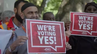owen jones meets the cwu were absolutely livid with royal mail