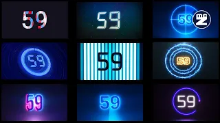 10 countdown timer 1 minute timer 60 seconds countdown timer 60 