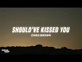 Chris Brown - Should've Kissed You (Lyrics)