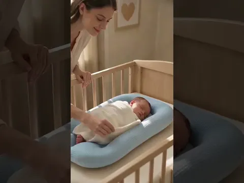 SunloveKids 3D-Touch Breathable Lounger for Newborns #babylounger  #ytshorts  #shorts