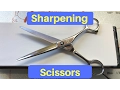 Sharpening Barber Scissors