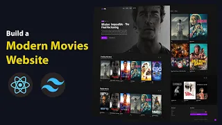 Build a Movies Website Using React and Tailwind CSS