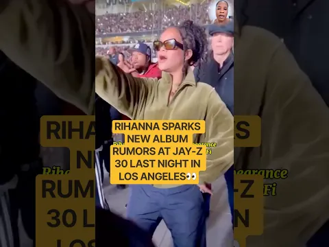 RIHANNA MAKES A STUNNING APPEARANCE AT JAY-Z 30! 🥰 #rihanna #fashion
