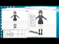 How to make morphs on PmxEditor