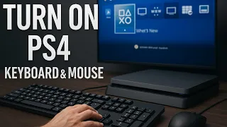 How To Turn ON PS4 With Keyboard And Mouse Without Controller