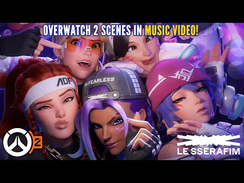 Download MP3 All Overwatch 2 scenes in 'Perfect Night' by LE SSERAFIM