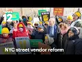 NY City Council overrides veto on bills to expand licenses street vendor reform News 12