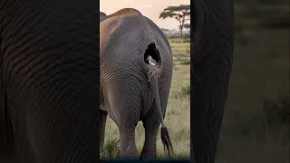 The Bird S Nest Parasitizes On The Elephant S Body Elephant Birds Animals  The Bird S Nest Parasitizes On The Elephant S Body Elephant Birds Animals