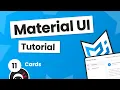 Material UI Tutorial - Card Components