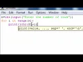 How to print ascii code in python in hindi