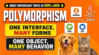 Polymorphism in Java Most Important OOPs Concept Explained with Real Example