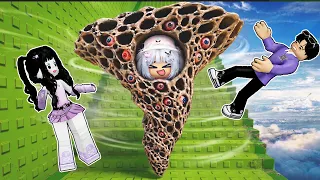 NAIK TOWER TAPI ADA TORNADO TRYPOFOBIA YANG SERAM | ROBLOX