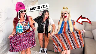 VIRAMOS UMA VOVÓ PARA IR NO SHOPPING COM A LARISSA!! *ela ficou brava