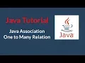 Java Tutorial 10 - Java Association