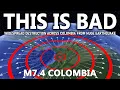 Giant M7 4 Eart uake Strikes Colombia They Are LYING About Eart uake Prediction