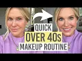 FAST MORNING MAKEUP FOR OVER 40s QUICK EASY EVERY DAY MAKEUP LOOK FOR MATURE SKIN