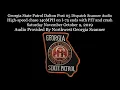 GSP Dalton Post 05 Dispatch Scanner High-speed chase 140MPH on I-75 ends with PIT and crash