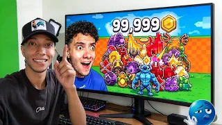 REACCIONO THE donato JUGANDO ROBAR UN HUEVO
