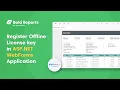 How to Register an Offline License Key in an ASP NET Web Forms Application